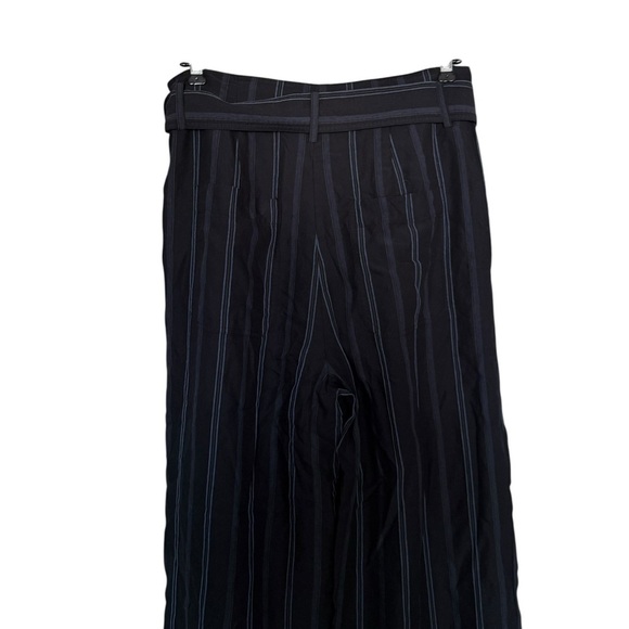 Vince Dobby Stripe Belted Wide Leg Pant - Picture 8 of 10